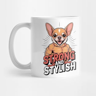 Strong and stylish chihuahua Mug